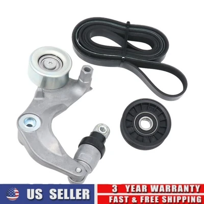 Juego de 1 componente de transmisión por correa serpentina para Honda Civic Acura ILX 39385 NUEVO Foto 1 de 4