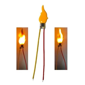 LED Flame Effect Candle Lights 3V 5V for Party Decoration and Home Accents - Picture 1 of 19