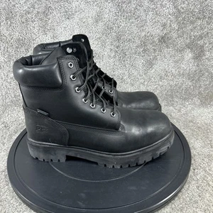 Timberland Pro Boots Mens Size 11 M Direct Attach Soft Toe Work Black leather - Picture 1 of 9