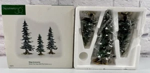 *BRAND NEW* Department 56 3 Winter Pine Trees #52772 Christmas Accessories - Picture 1 of 2