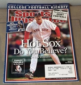 Curt Schilling Boston Red Sox - Sports Illustrated - 13 de septiembre de 2004 - Imagen 1 de 1