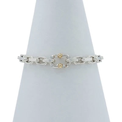 Tiffany & Co. Relojero Pulsera de Cadena 17.1cm - Plata Ley 925 Oro Blanco 18k - Imagen 1 de 4