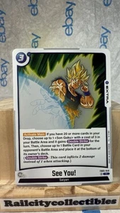 Dragon Ball Super Fusion World Nuova Avventura Ci vediamo! FB05-048 R Inglese 🐉 🔥 - Foto 1 di 4