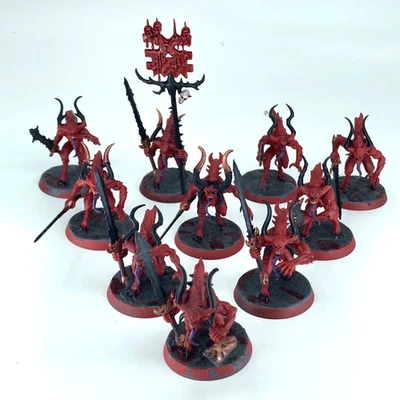 Bloodletters - Blades Of Khorne - Painted - Warhammer Age of Sigmar GW C6861 - Image 1 of 2