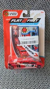 The Original Flat 2 Fast Card Racers #72 Load Launch Race Pocket Size Racecar #5 - Picture 1 of 2
