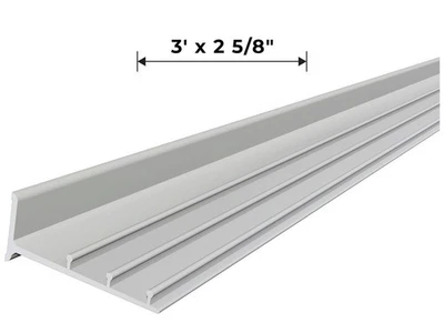 RA-1 Railrax O Gauge Estante Sección 3 Pies x 2-5/8", Satinado - Estante Glenn Snyder Foto 1 de 3