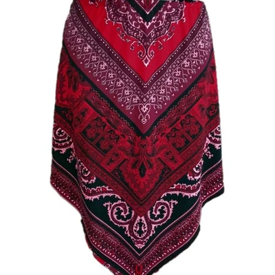 Vintage Straight Handherchief Boho Skirt Sz Medium Hippie Festival Y2K Fairycore - Image 1 of 4