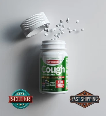 RoboTablets Cough Suppressant, Dextromethorphan 30Mg, 100 Tablets - Image 1 of 4
