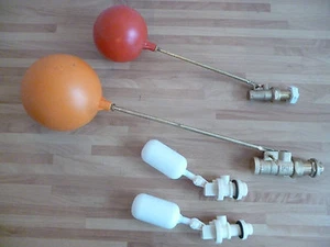 Válvula de bola flotante de latón bola gallina tanque de agua válvula flotante bola gallina - Imagen 1 de 7