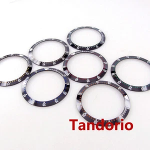 38mm*30.6mm Black Slope Ceramic Watch Bezel Insert fit 40mm Bliger Watch Case - Picture 1 of 17