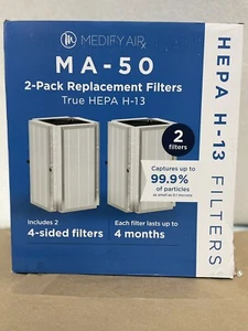 Genuine Medify H13 Filter for MA-50 Air Purifier PACK OF 2. NEW IN BOX - Picture 1 of 1