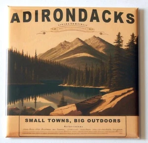 Adirondacks Travel FRIDGE MAGNET poster advertisement - Picture 1 of 3