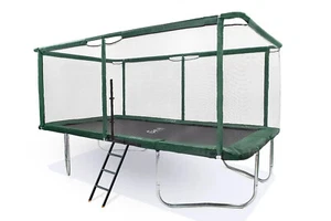 GeeTramp® Force 10x17ft Rectangle Trampoline - High Bounce Australian Springs - Picture 1 of 10