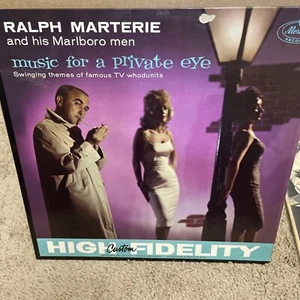 Ralph Marterie & His Marlboro Men Music for a Private Eye LP Mono Sealed Vinyl - Bild 1 von 10