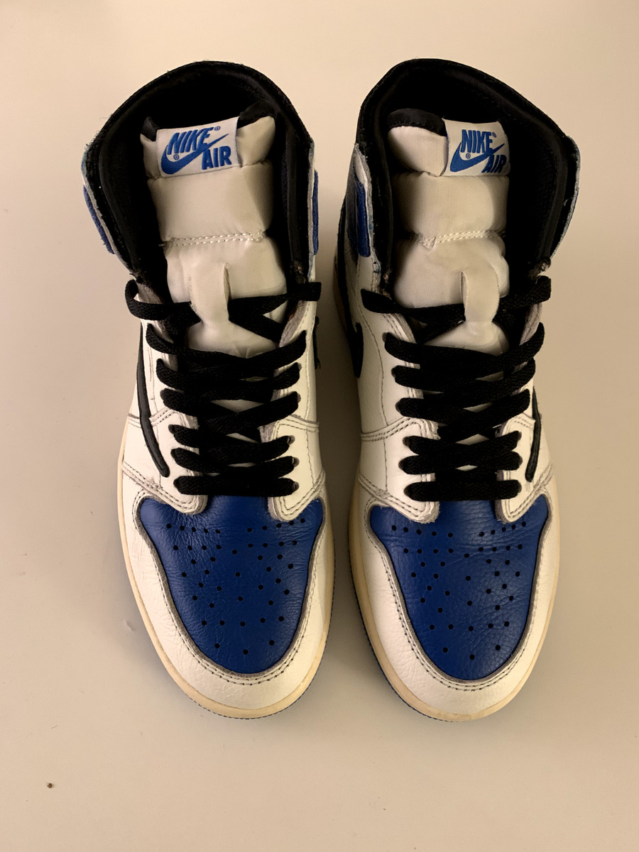 Jordan 1 Retro x Fragment Design x Travis Scott High Blue Jordan 1 Retro x Fragment Design x Travis Scott High Blue