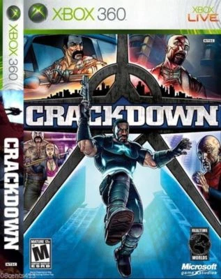 Crackdown (Microsoft Xbox 360) *NO MANUAL*  - Image 1 of 2