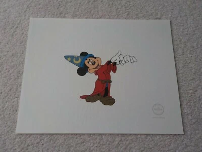 Original WALT DISNEY Mickey Mouse Fantasia 5000 Serigrafía SeriCel Cel Cell!!! Foto 1 de 3