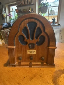 Nostalgie Radio Holz mit Kassettendeck, Tenkai X283 - Bild 1 von 9