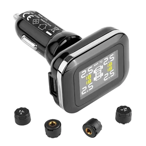 Sistema Di Monitoraggio Pressione Pneumatici per Camper, TPMS per Rimorchio 7,3- - Foto 1 di 12