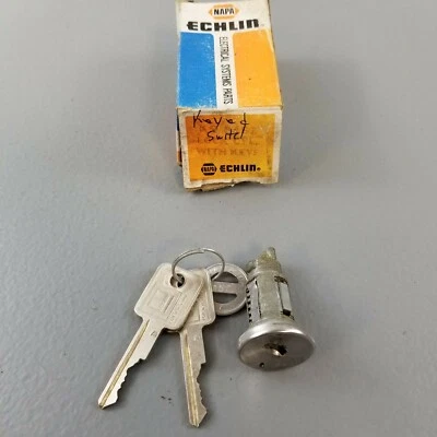 IGNITION KEY & TUMBLER Napa Echlin # KS6491; Fits: 1966-1991 GM IN DASH Style - Image 1 of 2