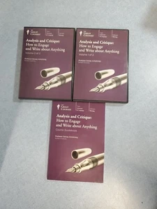  Great Courses How to Engage & Write About Anything Guidebook & Vol. 1&2 Of CD's - Picture 1 of 7