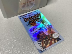 Castlevania III Dracula's Curse USA olografico (NES Nintendo) etichetta di ricambio