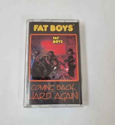 FAT BOYS Coming Back Hard Again Cassette Tape 1988 Hip-Hop RAP opened - Image 1 of 3