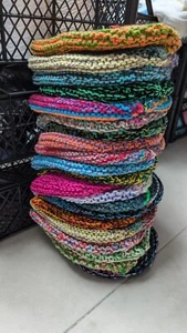 Beanie Mütze kurz.  Unikat  56-58 - Bild 1 von 6