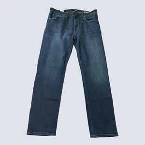 Mavi Jeans Mens 36x32 Blue Zach Straight Stretch Classic Dark Wash Denim - Picture 1 of 11