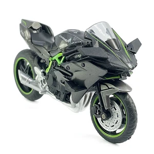 1/18 2015 Kawasaki Ninja H2R Motorcycle Model Diecast Motorbike Toy Gifts Black - Picture 1 of 9