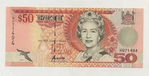 Fidji 50 dollars ND 1996 choix 100.a UNC billet non circulé - Photo 1/2