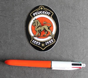 Autocollant / Sticker - PEUGEOT 1882-1982 - Picture 1 of 2