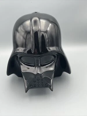 Darth Vader Head Helmet Coin Bank - Star Wars Ceramic Collectible Piggy Bank - Image 1 of 4
