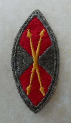 Original WW2 US Anti-Aircraft Artillery Command Central Defense Command Patch - Image 1 of 2