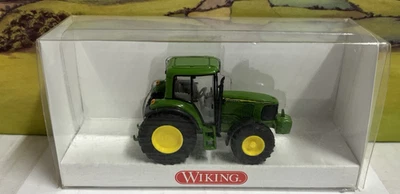 Wiking 0393 0132 HO/OO Gauge Green John Deere Tractor 6920S NIB - Image 1 of 2