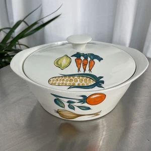 Villeroy Boch Casserole Dish And Lid Vintage Ceramic From Luxembourg - Picture 1 of 7