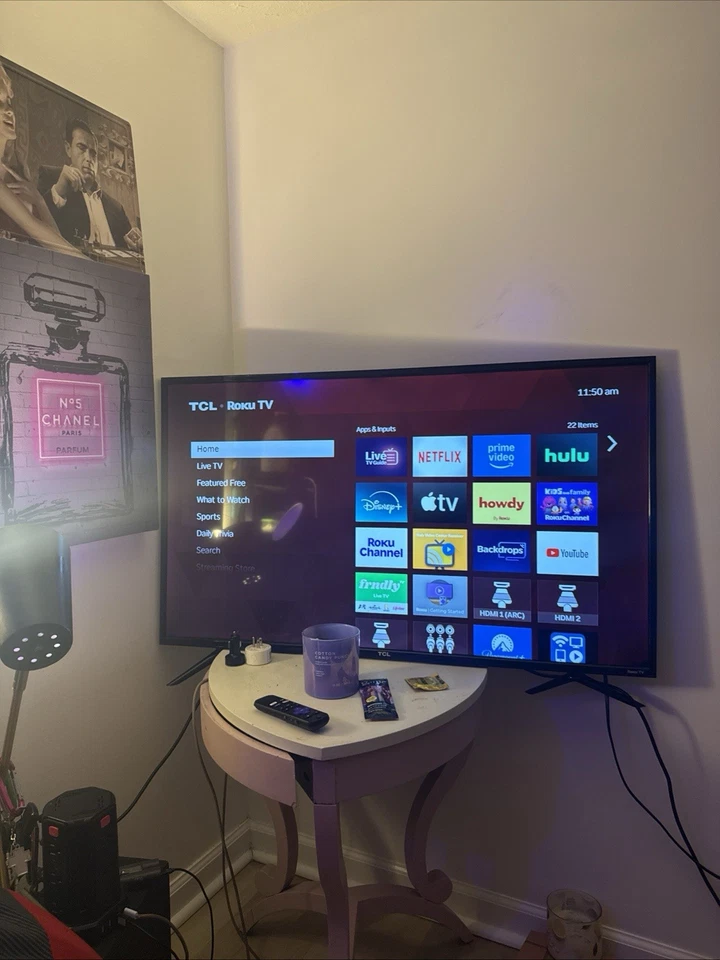 TCL Roku Smart LED TV with Streaming Apps 43 Inch Nothing Wrong - Image 1 of 1