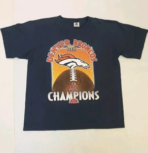 Camisa De Colección Denver Broncos Para Hombre Talla Grande Azul Marino Starter Super Bowl Años 90 - Imagen 1 de 11