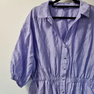 Portmans Beautiful Lilac Crepe Mini Dress - Picture 1 of 10