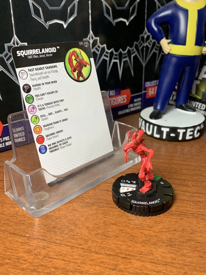 Heroclix Squirrelanoid 015 With Card Teenage Mutant Ninja Turtles Series 2 - Image 1 of 1