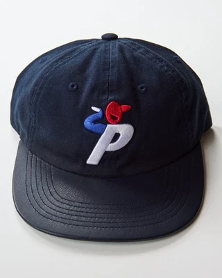 Palace Skateboards Sombrero Imitación Cuero Bunning Hombre Azul Marino Snapback Reino Unido Rojo Blanco Azul Foto 1 de 4