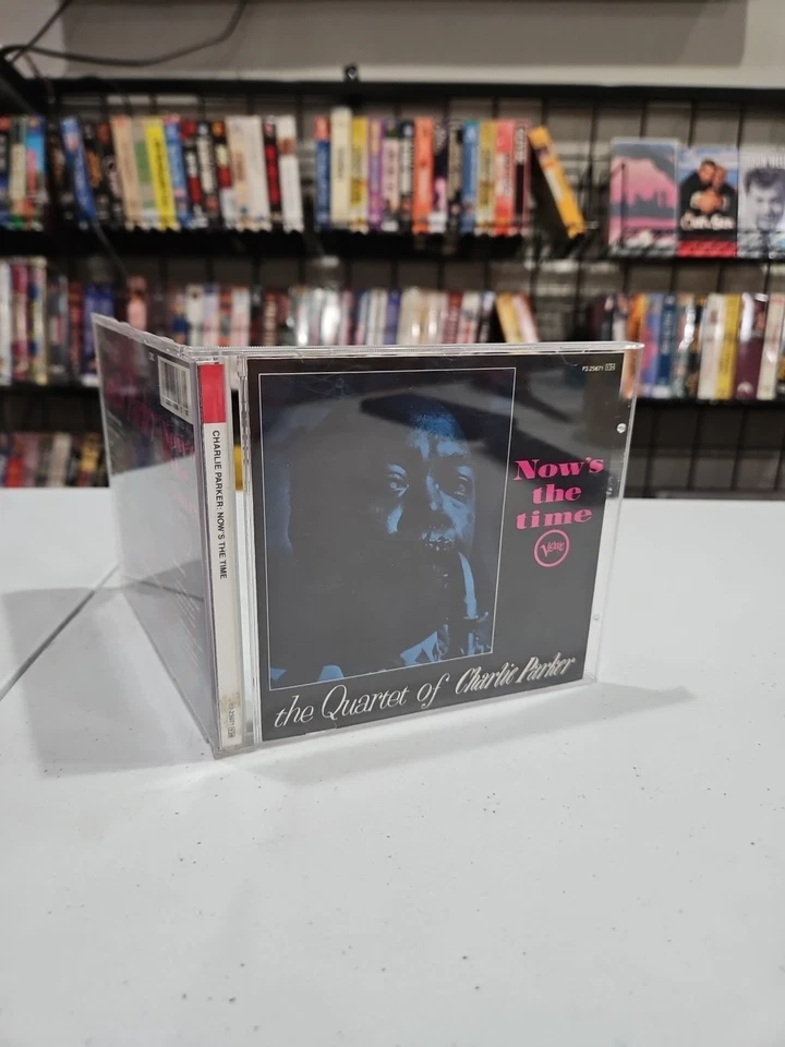 THE QUARTET OF CHARLIE PARKER : Now’s The Time 1957 Verve Club Edition CD VG+/VG Foto 1 de 3