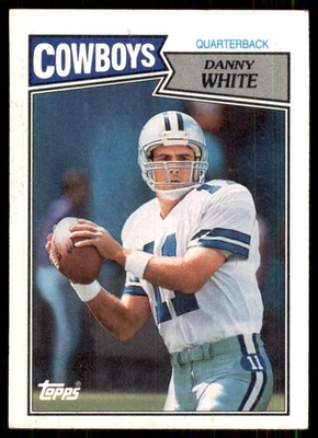 1987 Topps #261 Danny White Dallas Cowboys - Image 1 of 2