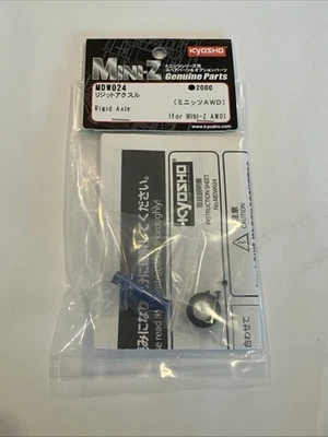 Eje rígido Kyosho RC MDW024 para Mini-Z AWD - Edición azul ¡NUEVO EN PAQUETE! Foto 1 de 2