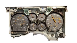 86-88 Monte Carlo SS Gauge Cluster Gauges El Camino Malibu Damaged READ - Picture 1 of 14