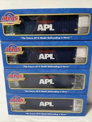 Atlas “O” 4001-3 to 4001-6 - 40’ Containers (Lot of 4 Different #s) - APL - Image 1 of 4