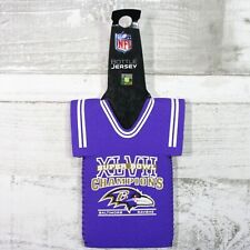 NFL Baltimore Ravens Super Bowl Champions Bottle Holder Koozie Cooler
