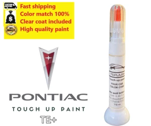For PONTIAC SOLSTICE BLACK 23B, 41U, 8555, B25 Touch up paint pen with brush - Picture 1 of 9