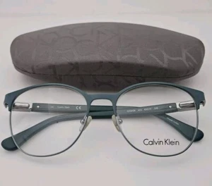 Eyeglasses Frames Women Calvin Klein Model CK5428 423 Turquoise NEW With Case - Picture 1 of 5