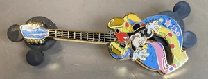 Mickey Mouse Regenbogen Gitarren Slider Disney Trading Pin - Bild 1 von 4